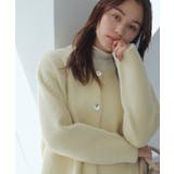 接結メタルボタンミニフェザーニットコート | VIS | 詳細画像12