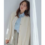 接結メタルボタンミニフェザーニットコート | VIS | 詳細画像16