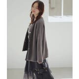 接結メタルボタンミニフェザーニットコート | VIS | 詳細画像20