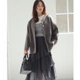 接結メタルボタンミニフェザーニットコート | VIS | 詳細画像21