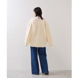 接結メタルボタンミニフェザーニットコート | VIS | 詳細画像25