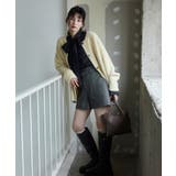 接結メタルボタンミニフェザーニットコート | VIS | 詳細画像5