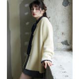 接結メタルボタンミニフェザーニットコート | VIS | 詳細画像6