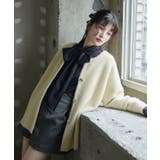 接結メタルボタンミニフェザーニットコート | VIS | 詳細画像7