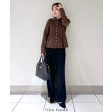 【洗える】襟付きペプラムカーディガン | VIS  | 詳細画像40 