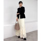 【洗える】襟付きペプラムカーディガン | VIS  | 詳細画像42 