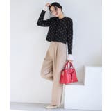 ドットジャガードカーディガン | VIS | 詳細画像14