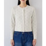 ドットジャガードカーディガン | VIS | 詳細画像20