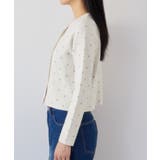 ドットジャガードカーディガン | VIS | 詳細画像21