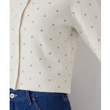 ドットジャガードカーディガン | VIS | 詳細画像25