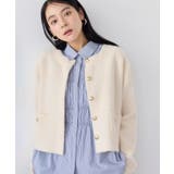 接結ミニフェザーニットジャケットカーディガン/一部WEB限定カラー | VIS  | 詳細画像11