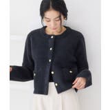 接結ミニフェザーニットジャケットカーディガン/一部WEB限定カラー | VIS  | 詳細画像19