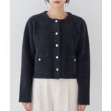 接結ミニフェザーニットジャケットカーディガン/一部WEB限定カラー | VIS  | 詳細画像23