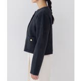 接結ミニフェザーニットジャケットカーディガン/一部WEB限定カラー | VIS  | 詳細画像24