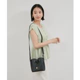 【アンチピリング/洗える】美SMARTショートスリーブペプラムニット | VIS | 詳細画像13