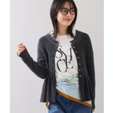 ペプラム切替モールニットカーディガン/イージーケア | VIS  | 詳細画像26 