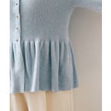 ペプラム切替モールニットカーディガン/イージーケア | VIS  | 詳細画像42 