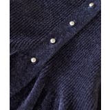 ペプラム切替モールニットカーディガン/イージーケア | VIS  | 詳細画像46 