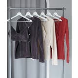 【Miller】VIS別注モデルベロアボタンアップカーディガン【洗える】 | VIS  | 詳細画像36 