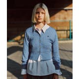 【POLO BCS】VIS別注ミニケーブルノーカラーニットカーディガン | VIS  | 詳細画像27 