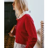 【POLO BCS】VIS別注ミニケーブルノーカラーニットカーディガン | VIS  | 詳細画像3 