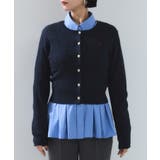 【POLO BCS】VIS別注ミニケーブルノーカラーニットカーディガン | VIS  | 詳細画像36 