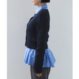 【POLO BCS】VIS別注ミニケーブルノーカラーニットカーディガン | VIS  | 詳細画像37 