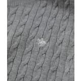 【POLO BCS】VIS別注ミニケーブルノーカラーニットカーディガン | VIS  | 詳細画像47 