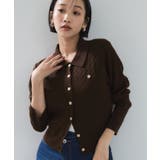 【POLO BCS】VIS別注ミニケーブルポロ襟ニットカーディガン | VIS  | 詳細画像10 