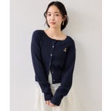 【POLO BCS】VIS別注ミニケーブルノーカラーカーディガン | VIS  | 詳細画像18 