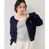 【POLO BCS】VIS別注ミニケーブルノーカラーカーディガン | VIS  | 詳細画像21 