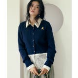 【POLO BCS】VIS別注ミニケーブルノーカラーカーディガン | VIS  | 詳細画像4 