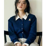 【POLO BCS】VIS別注ミニケーブルノーカラーカーディガン | VIS  | 詳細画像5 