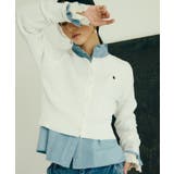 ホワイト(10) | 【POLO BCS】VIS別注ミニケーブルノーカラーカーディガン | VIS 