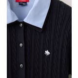 【POLO BCS】VIS別注ケーブルドッキング衿付きカーディガン | VIS | 詳細画像27