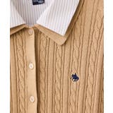 【POLO BCS】VIS別注ケーブルドッキング衿付きカーディガン | VIS | 詳細画像28