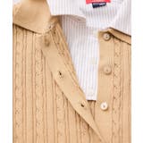 【POLO BCS】VIS別注ケーブルドッキング衿付きカーディガン | VIS | 詳細画像29