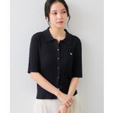 【POLO BCS】VIS別注ケーブルドッキング衿付きカーディガン | VIS | 詳細画像35
