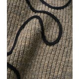 【WEB 一部店舗限定】リボンコード刺繍Vネックカーディガン【セットアップ対応】 | VIS  | 詳細画像27 