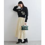 【WEB限定】刺繍フラワーカーディガン | VIS | 詳細画像11