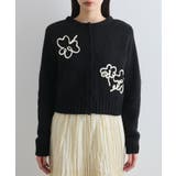 【WEB限定】刺繍フラワーカーディガン | VIS | 詳細画像16