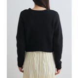 【WEB限定】刺繍フラワーカーディガン | VIS | 詳細画像18