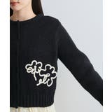 【WEB限定】刺繍フラワーカーディガン | VIS | 詳細画像20