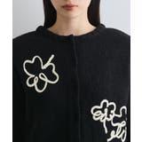 【WEB限定】刺繍フラワーカーディガン | VIS | 詳細画像29