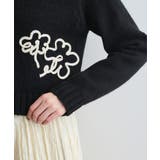 【WEB限定】刺繍フラワーカーディガン | VIS | 詳細画像32