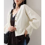 【WEB限定】メタル釦オーバーサイズカーディガン | VIS  | 詳細画像17 