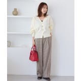 【WEB限定】メタル釦オーバーサイズカーディガン | VIS  | 詳細画像18 