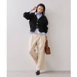 【WEB限定】メタル釦オーバーサイズカーディガン | VIS  | 詳細画像2 