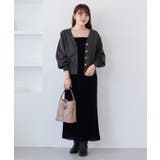 【WEB限定】メタル釦オーバーサイズカーディガン | VIS  | 詳細画像21 