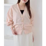 【WEB限定】メタル釦オーバーサイズカーディガン | VIS  | 詳細画像32 